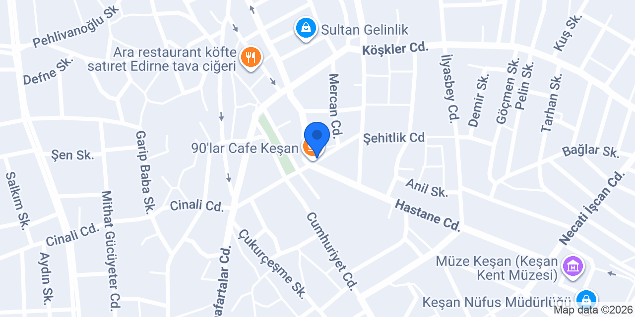 KARAMAN OPTİK konumu