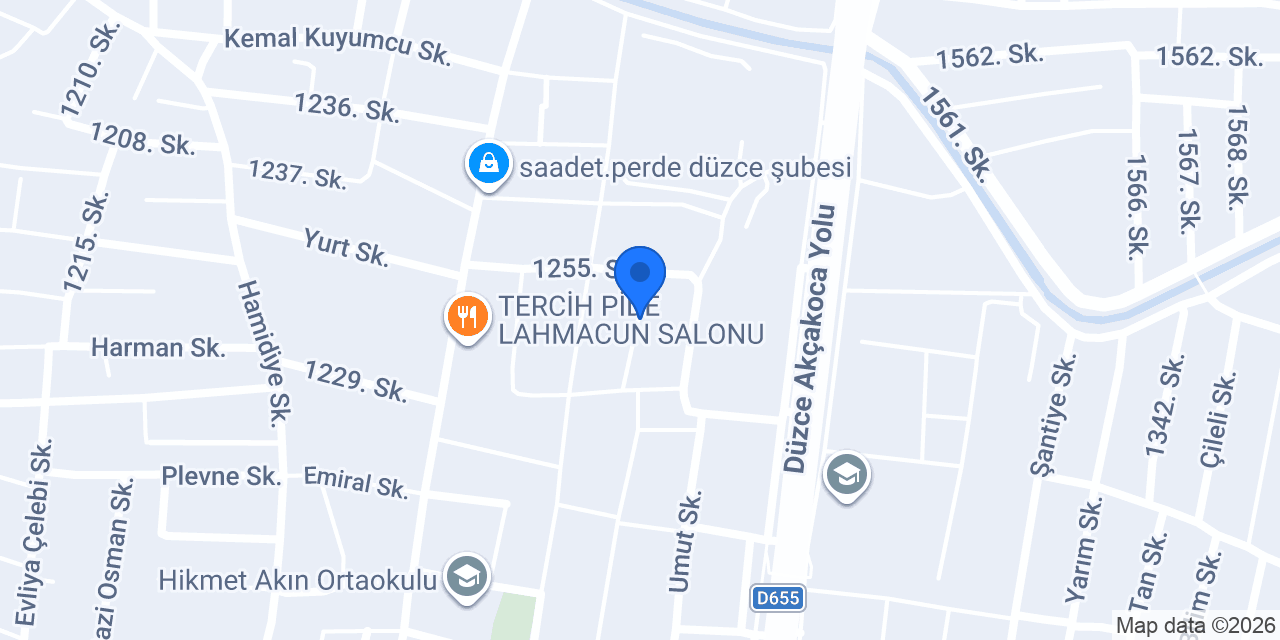 DÜZCE TESİSAT USTASI konumu
