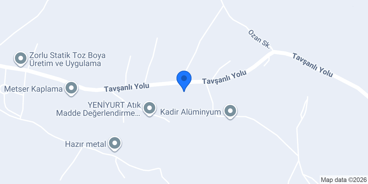 ZBS Boya ve Kimya San.Tic.A.Ş. konumu