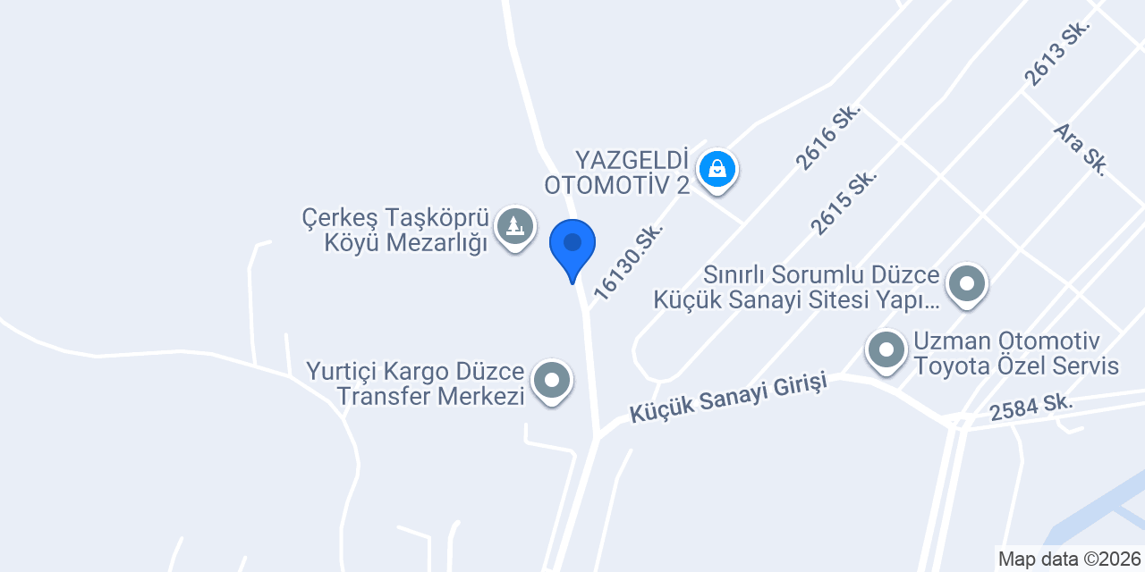 Romano Mobilya Teknolojileri A.Ş konumu