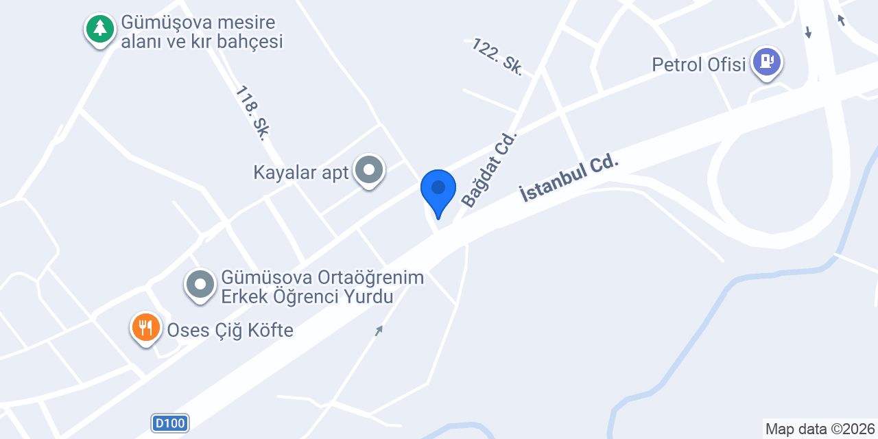 Bohem Cafe konumu