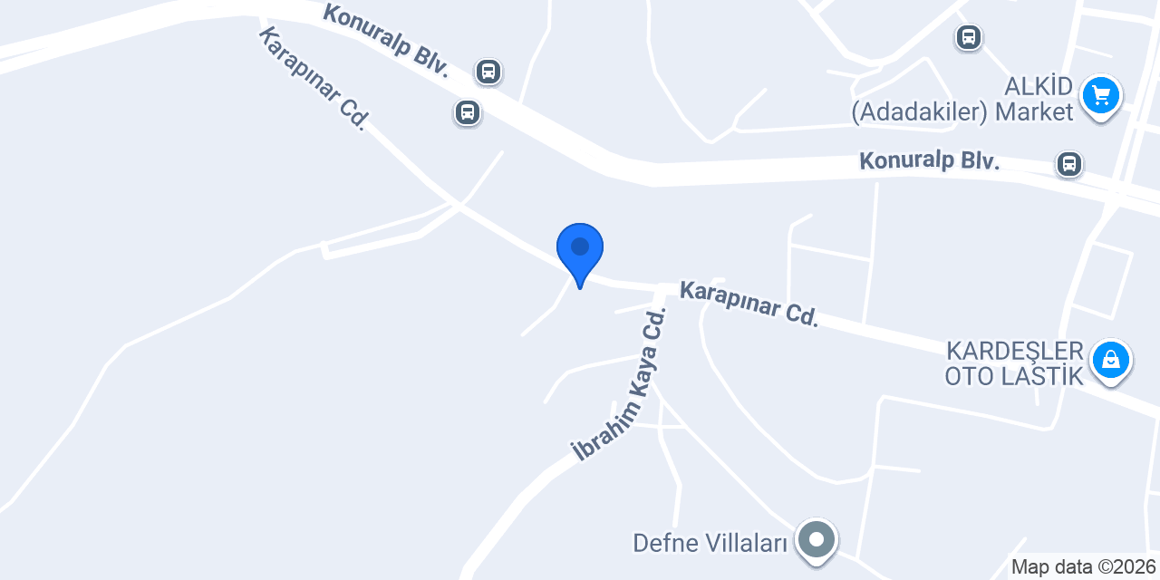 Karapınar İlköğretim Okulu konumu