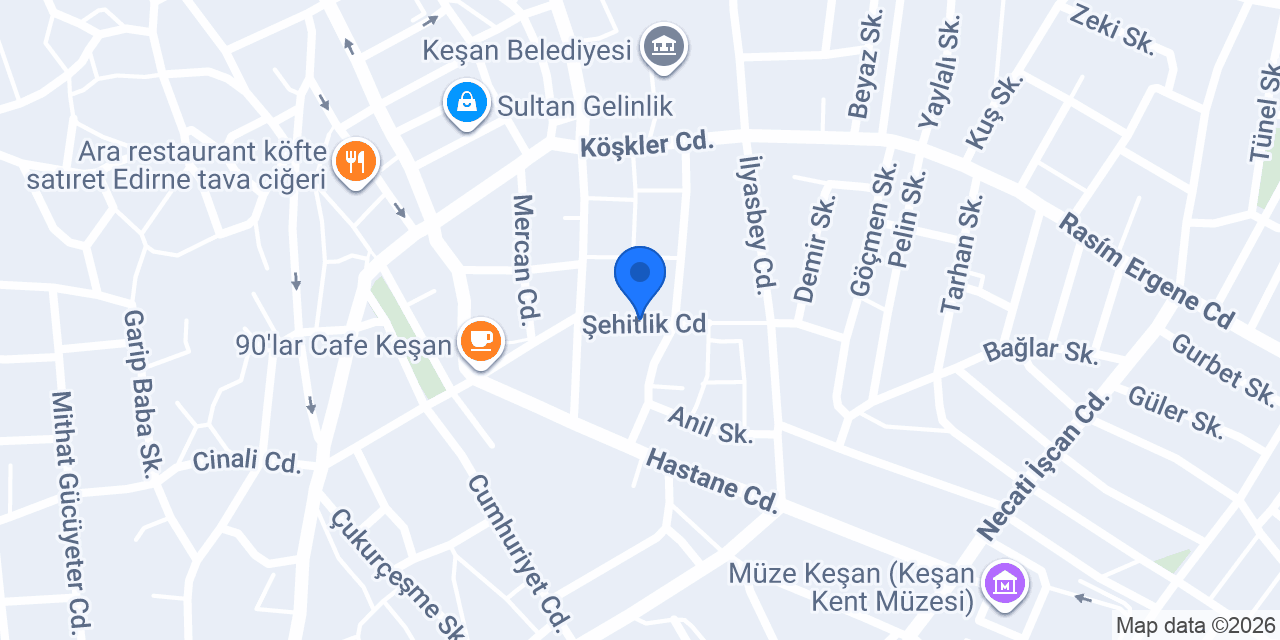 Ertaş Tekel Shop konumu