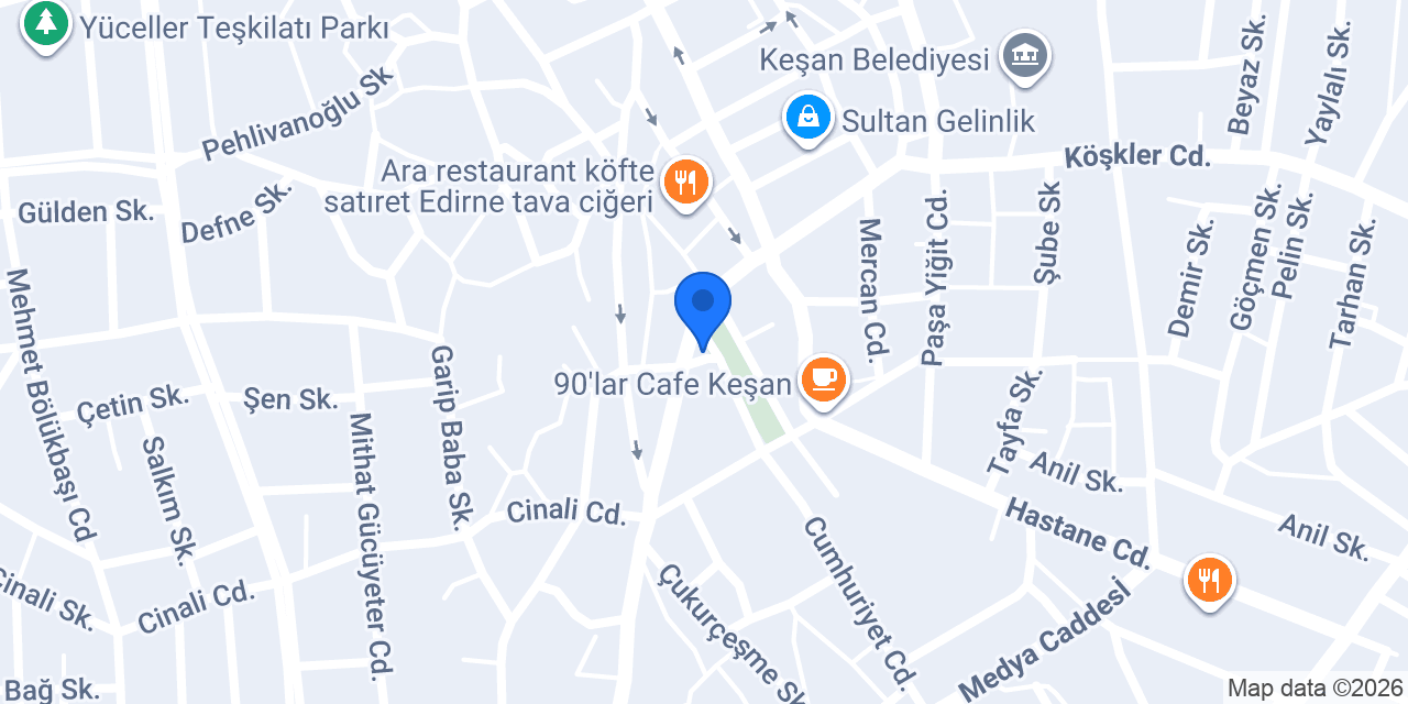 Can Eczanesi konumu