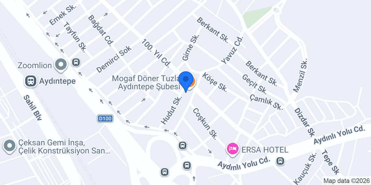 Üçay Turizm konumu