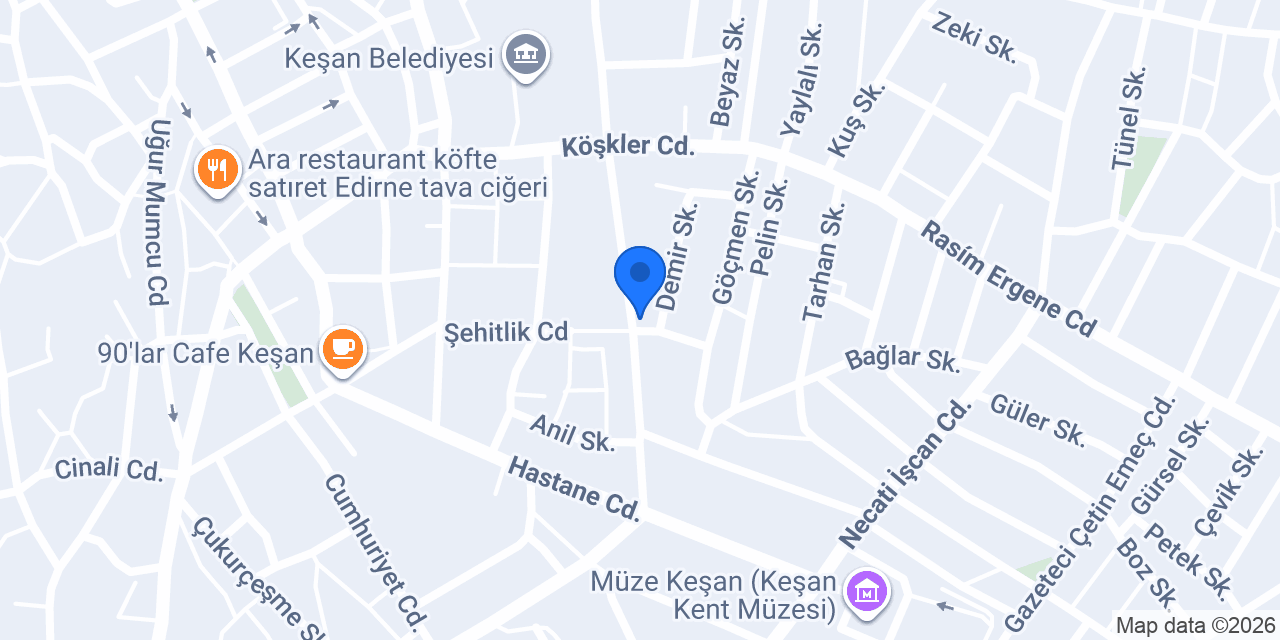 Eren Uslu Diş Kliniği konumu