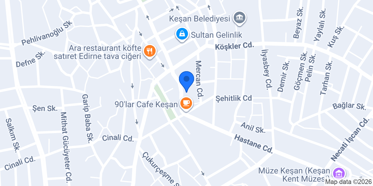Merkez Et Şarküteri ( Satır Et) konumu