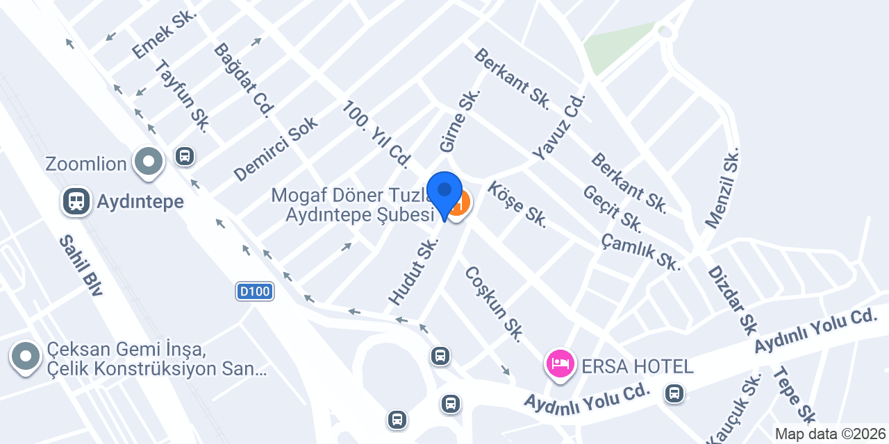 Çamlica Börek & Pide Cafe konumu