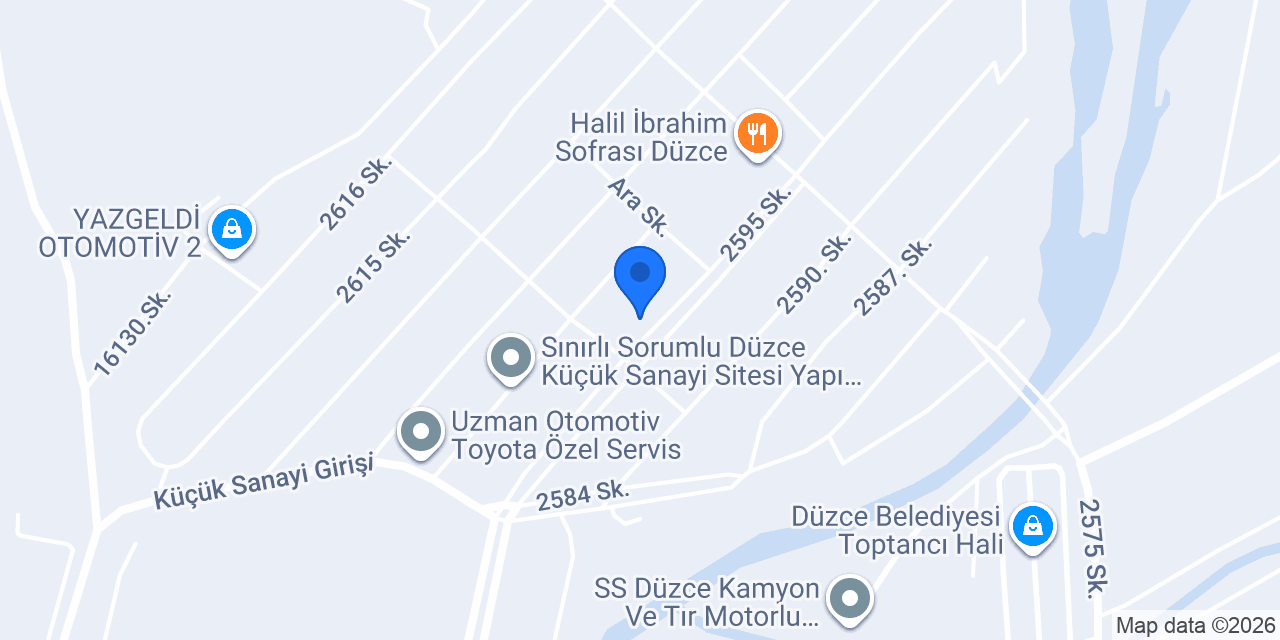 BOS GARAJ konumu