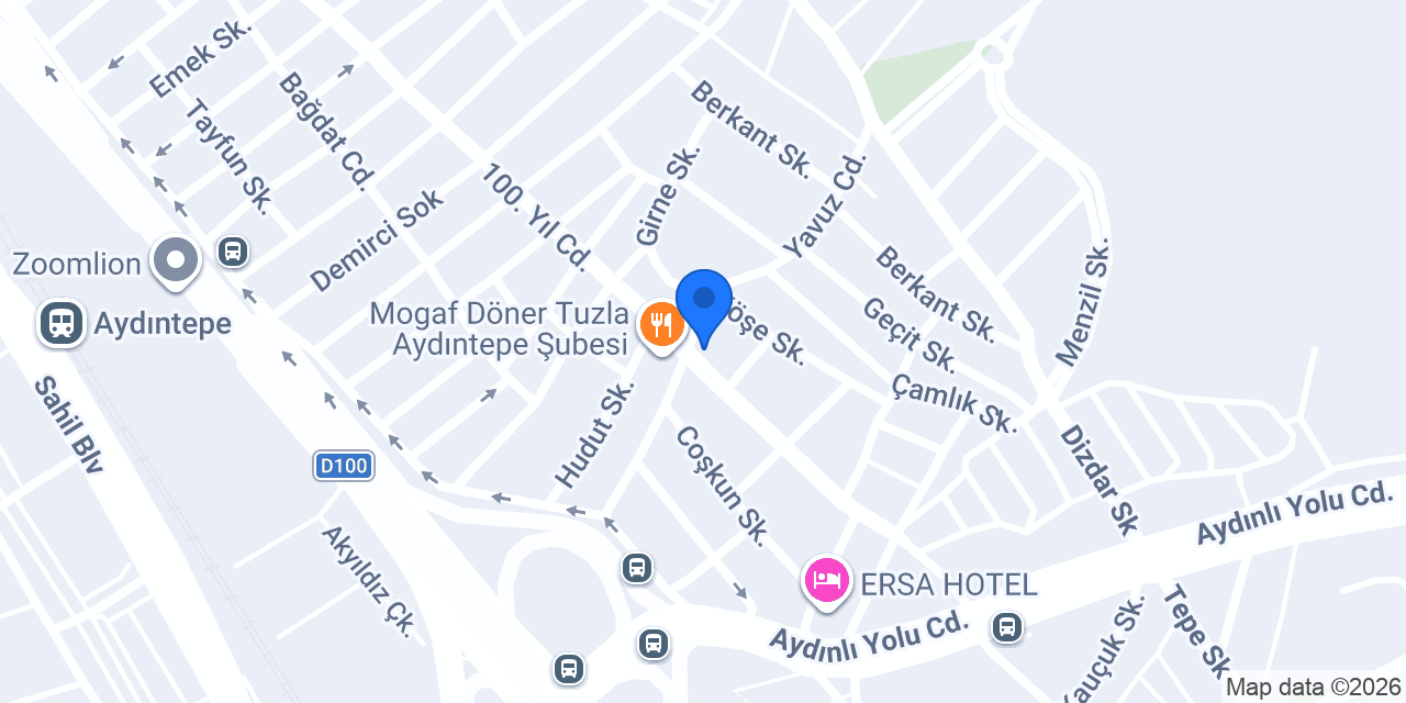 Diş Hekimi Tufan Temür konumu