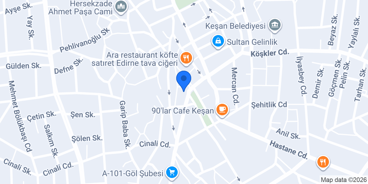 Ayhancı Mimarlık konumu