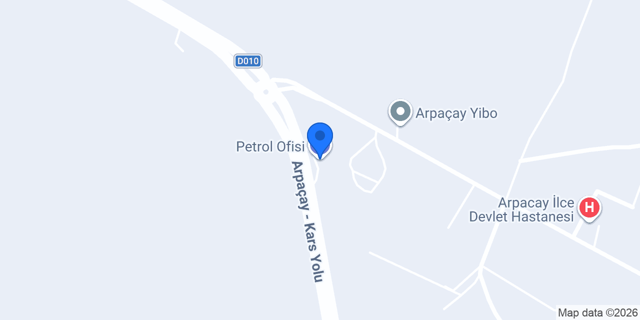 Petrol Ofisi konumu