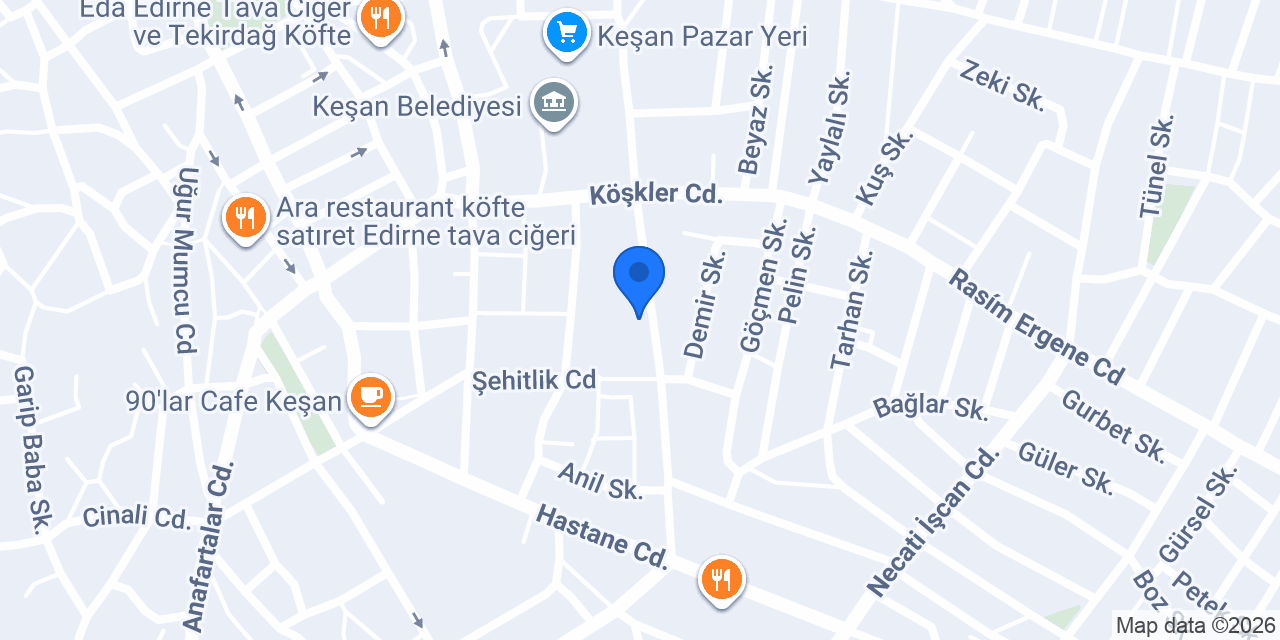 Atölye Güneş konumu