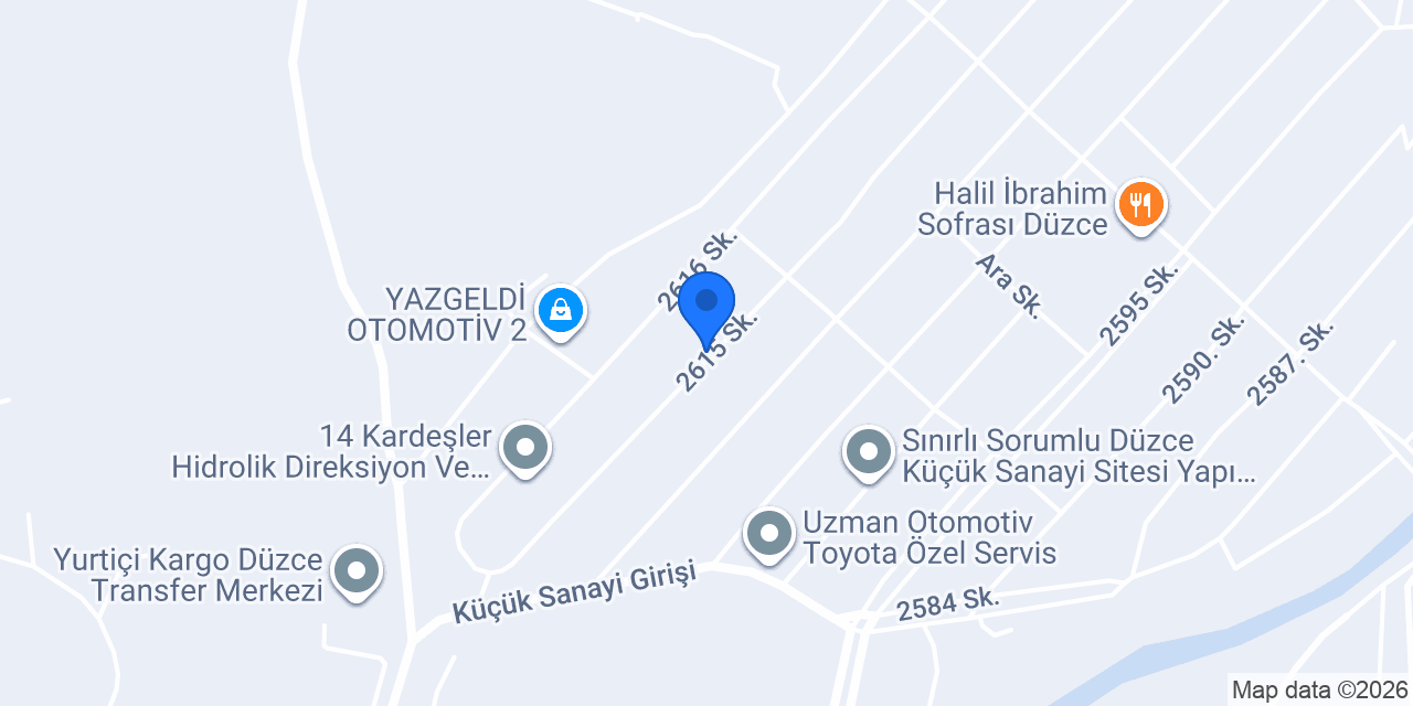 KURTOĞULLARI OTO LASTİK konumu
