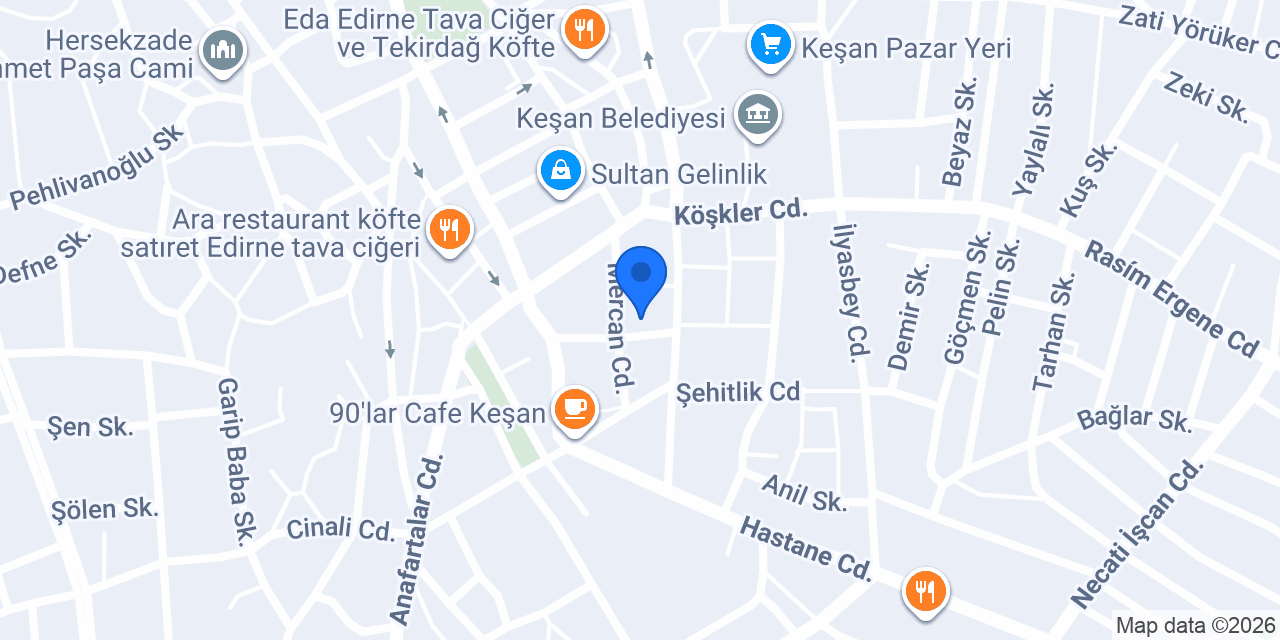 Kral Erkek Kuaförü konumu