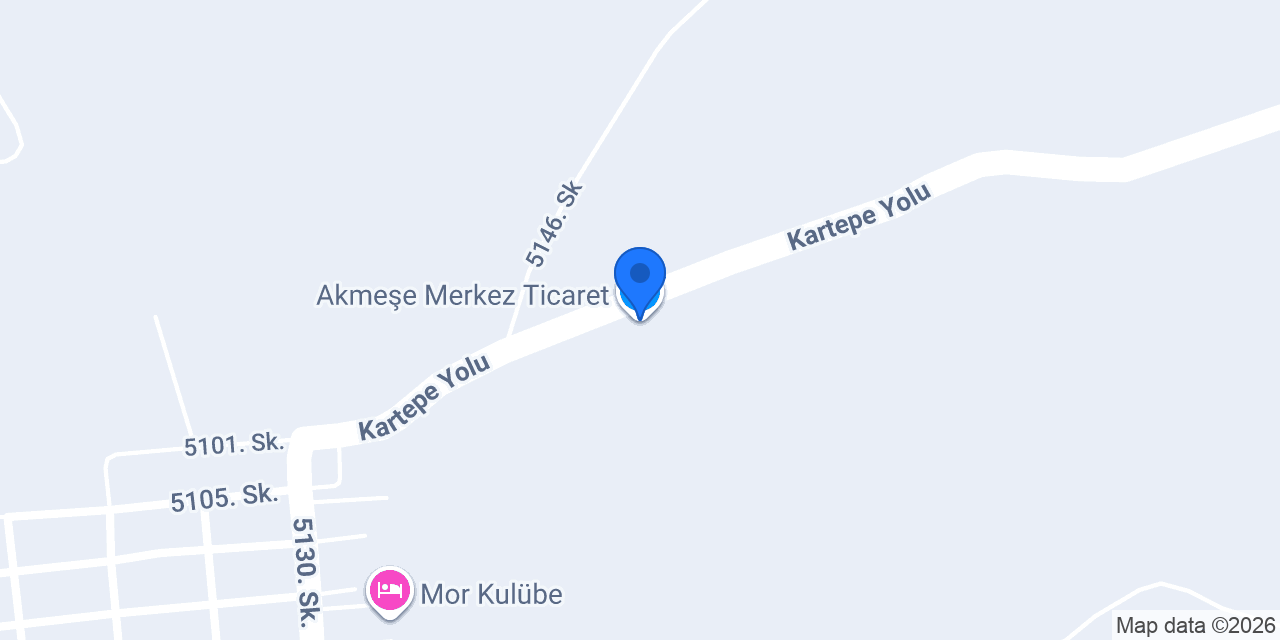 Akmeşe Merkez Ticaret konumu