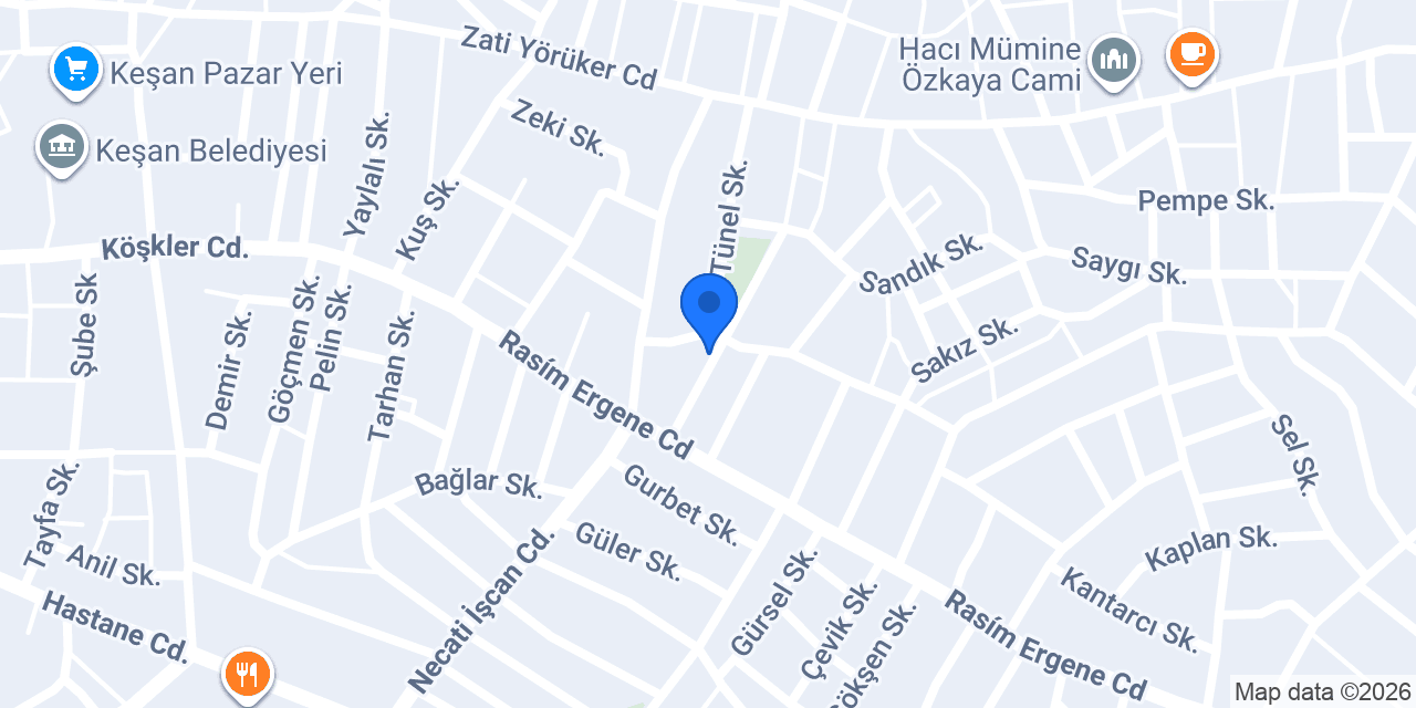 Zirve Hasarlı Oto konumu