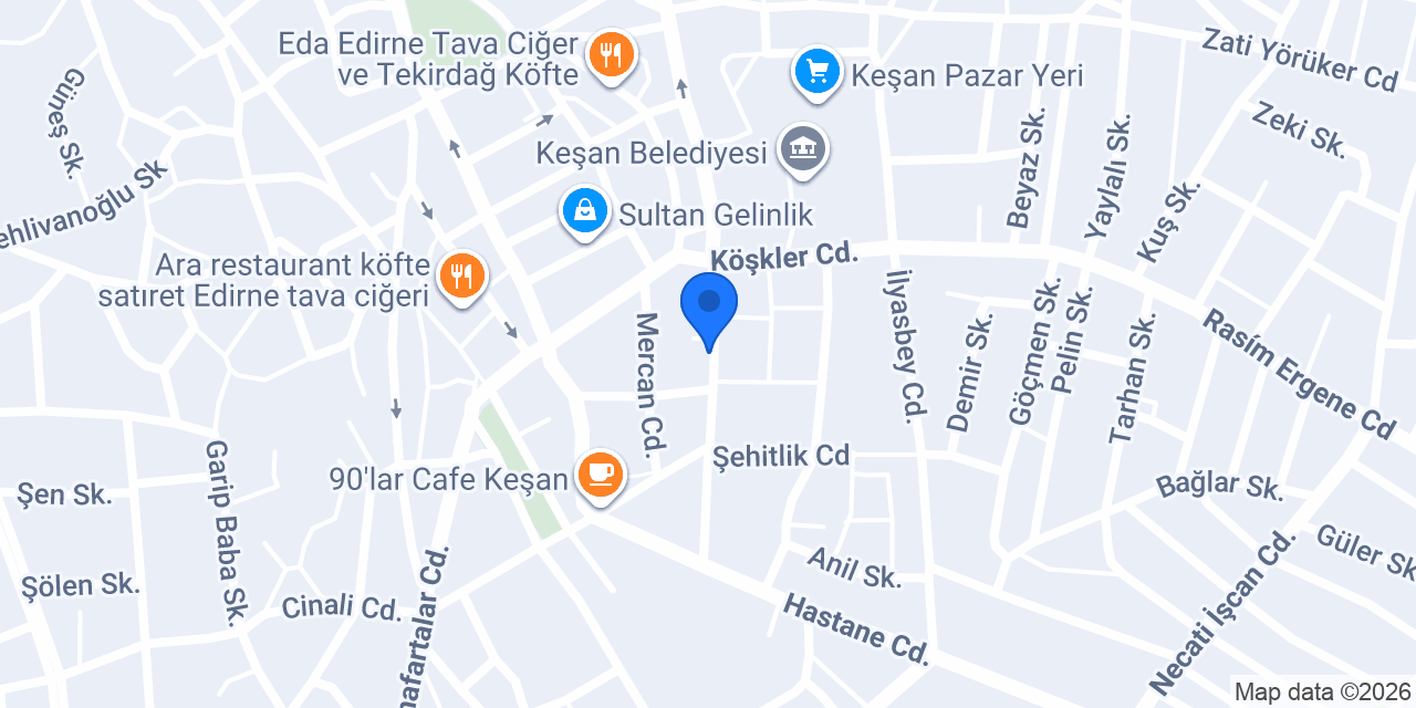 Gülüm Çiçekçilik konumu