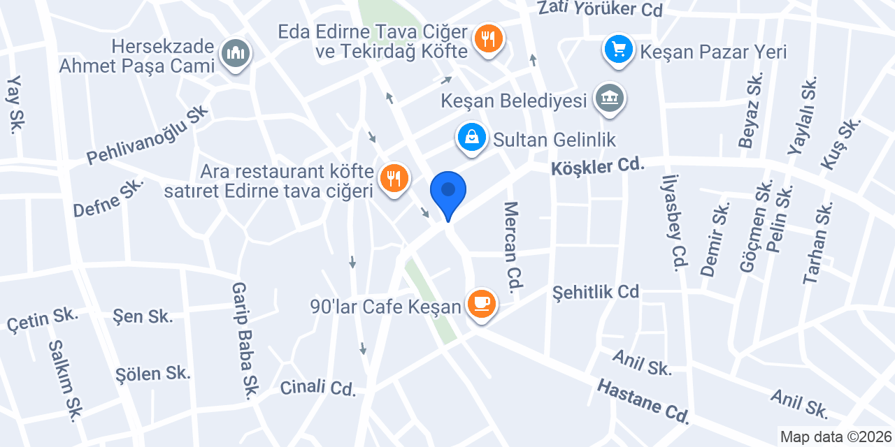 trakya gelişim emlak konumu