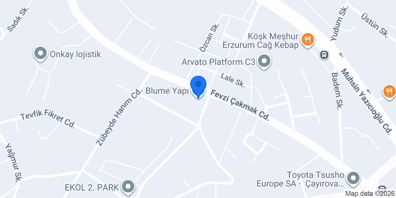 Blume Yapı konumu
