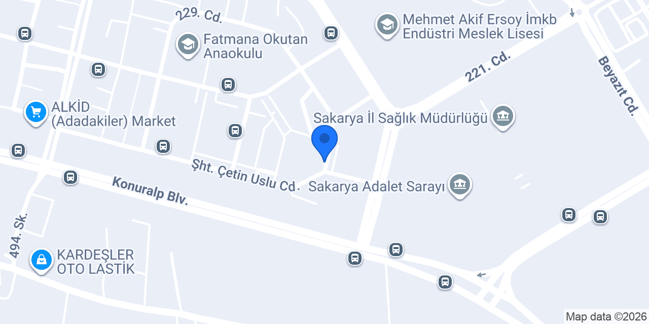 YAKAMOZ BAYAN KUAFÖRÜ konumu
