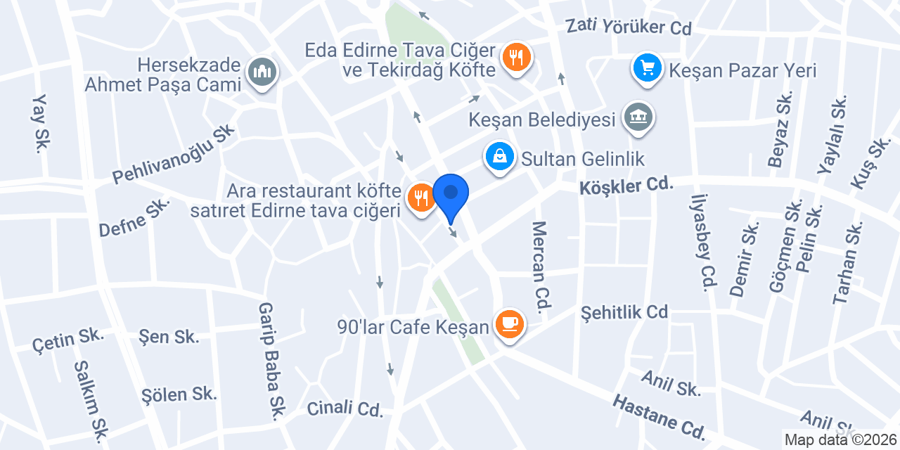 NİHAN TESETTÜR konumu