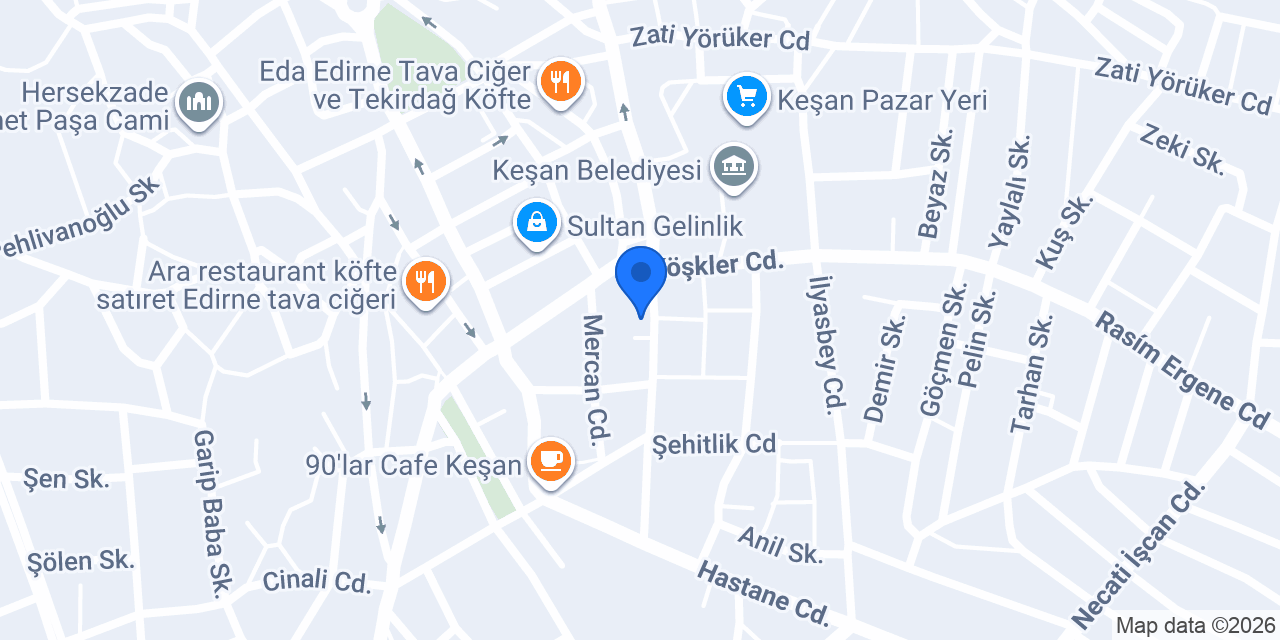 Marshall - Erdem Ticaret konumu
