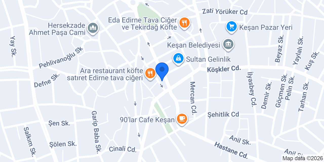 AKIN KOZMETİK konumu