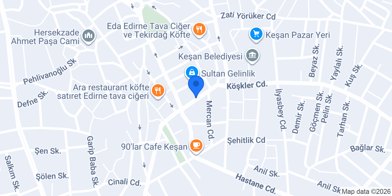 Av. Irmak Guven Hukuk Bürosu konumu