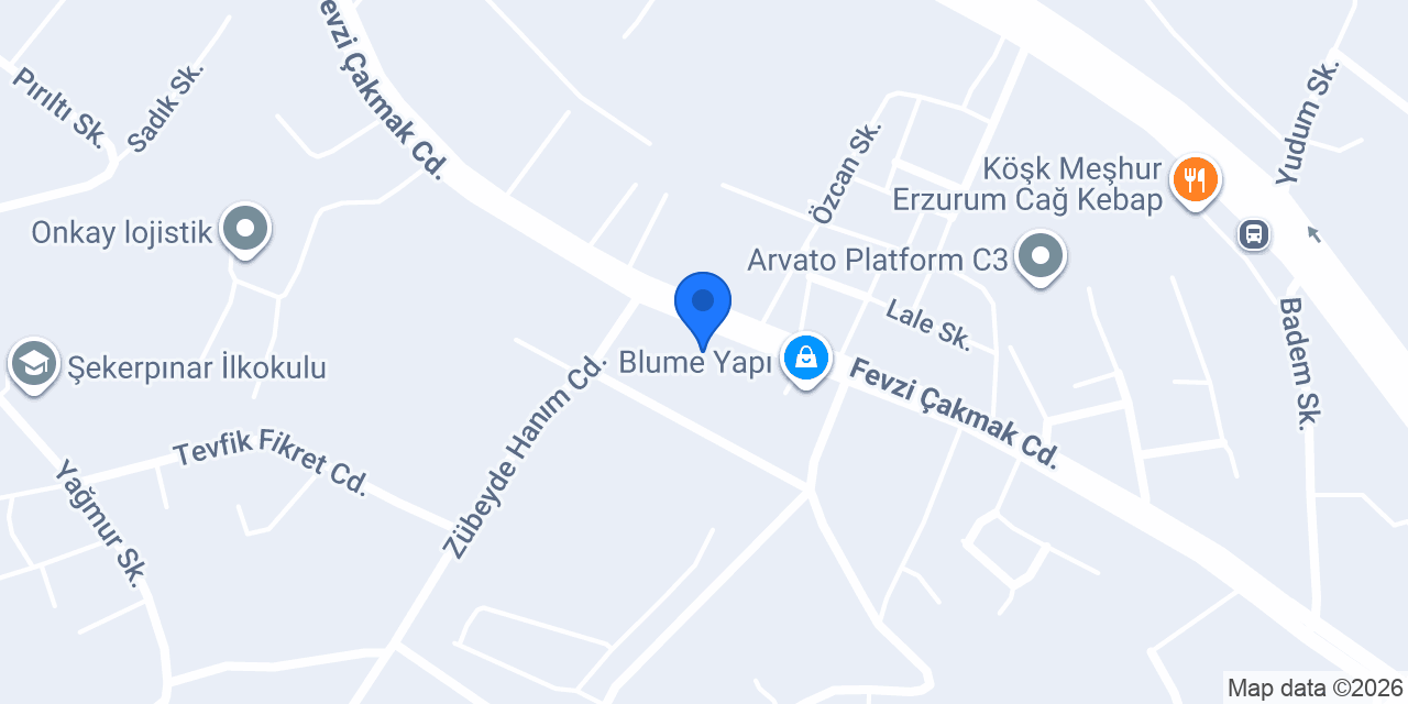 BZ MAKİNA konumu