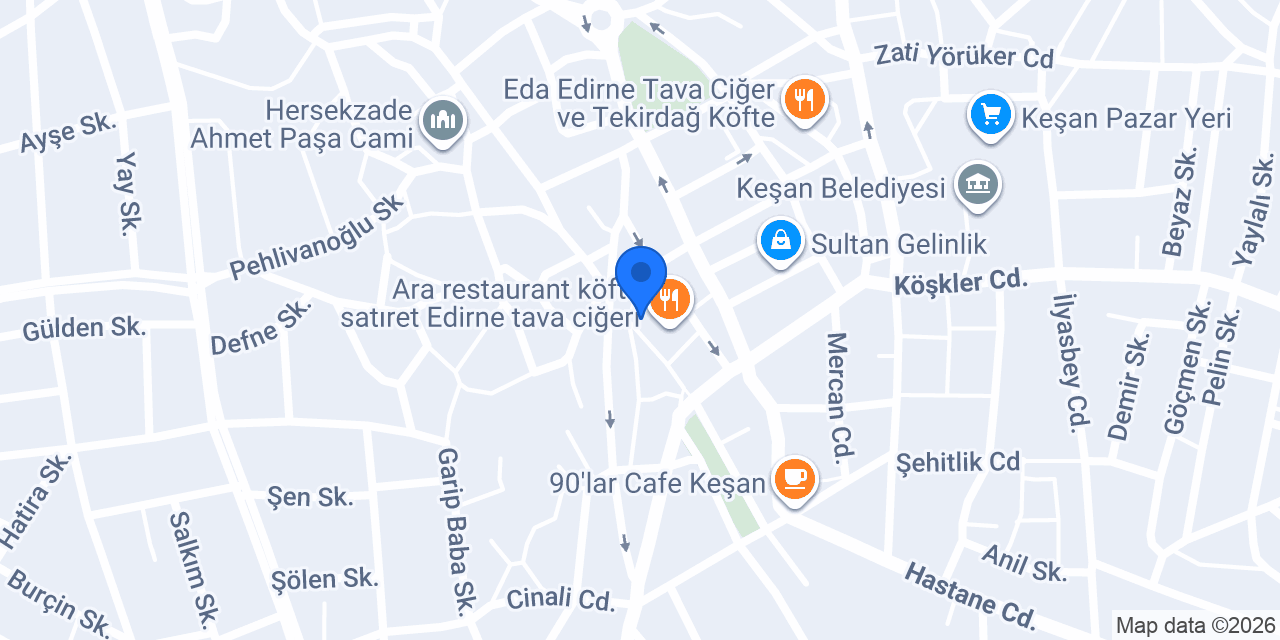 YAĞMUR BÜFE konumu