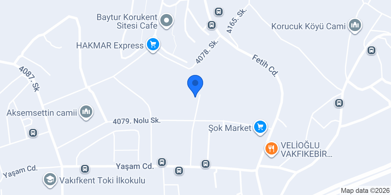 SERHENDİ KORUCUK konumu