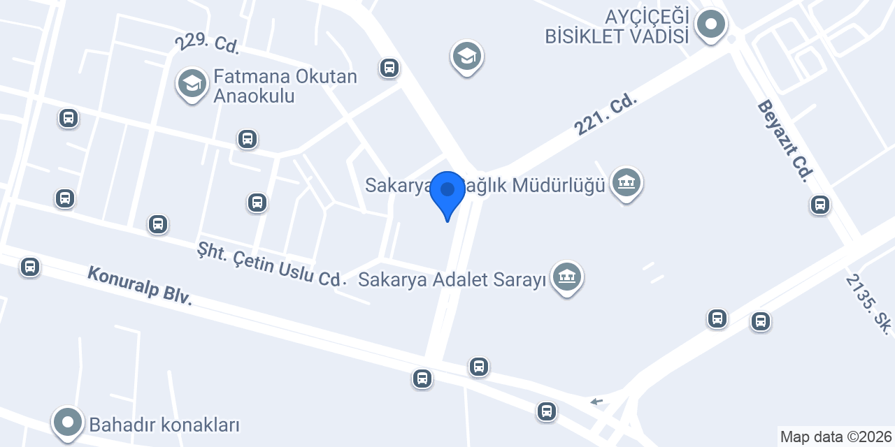 Avukat Mustafa Koç Sakarya konumu