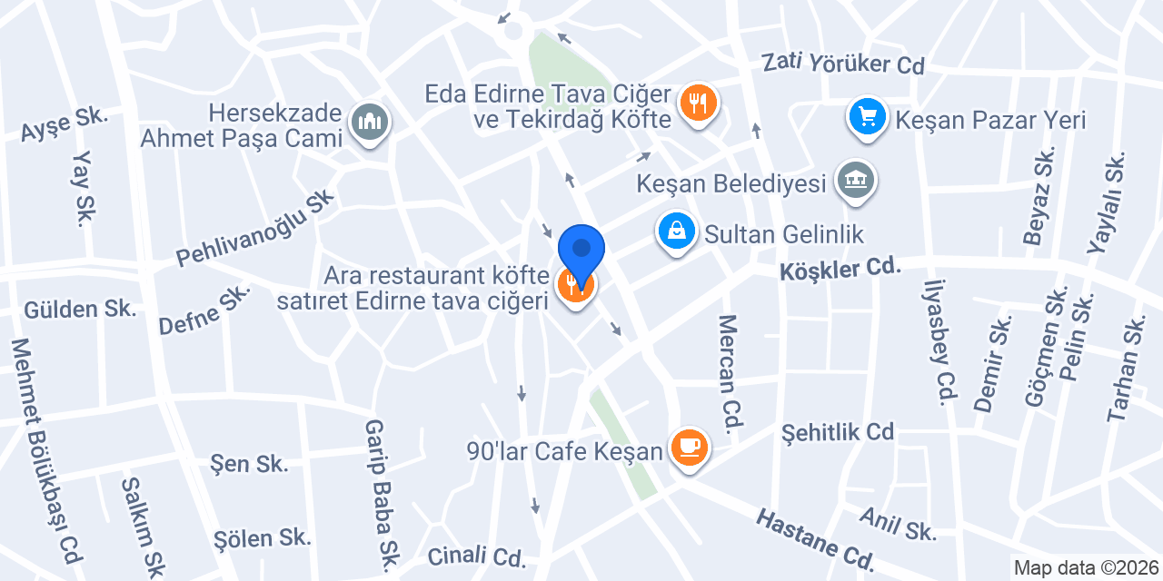KEŞAN ÖZPOLAT OTEL, PANSİYON, APART konumu