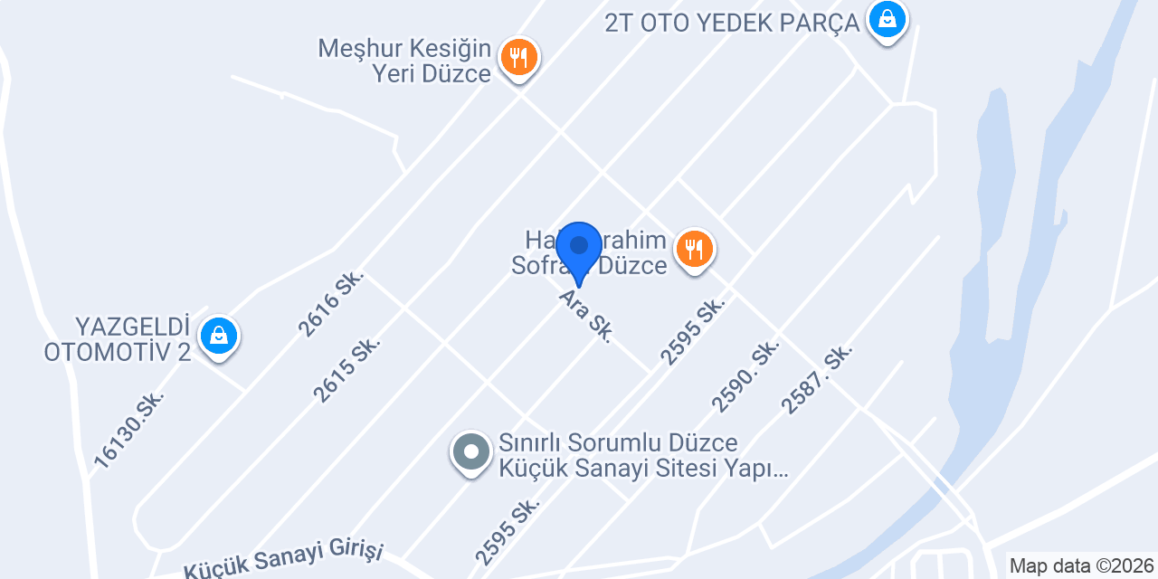 Auto Mass Düzce konumu