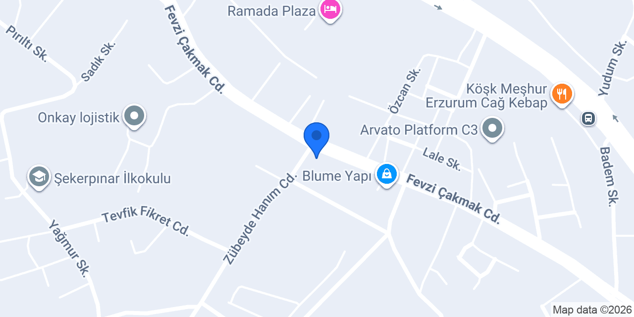 Yılmazlar Palet konumu