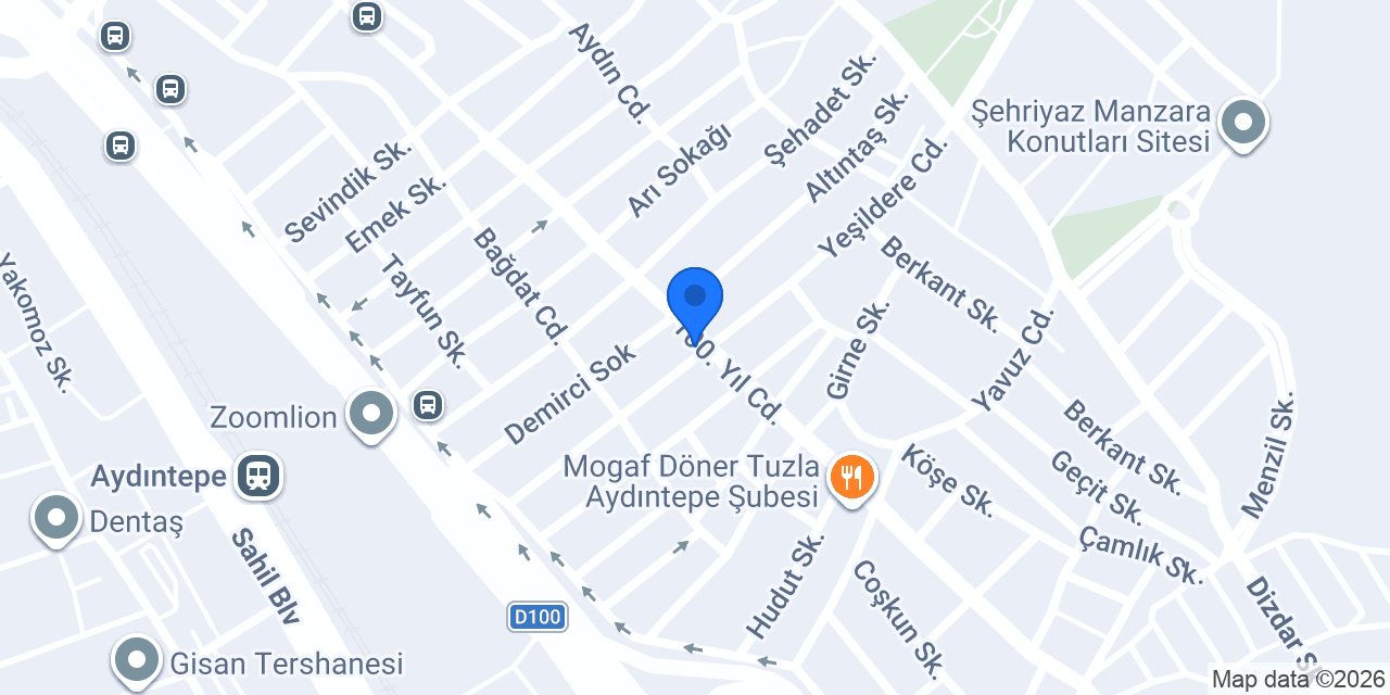 ADEM AKAR KUAFÖR konumu