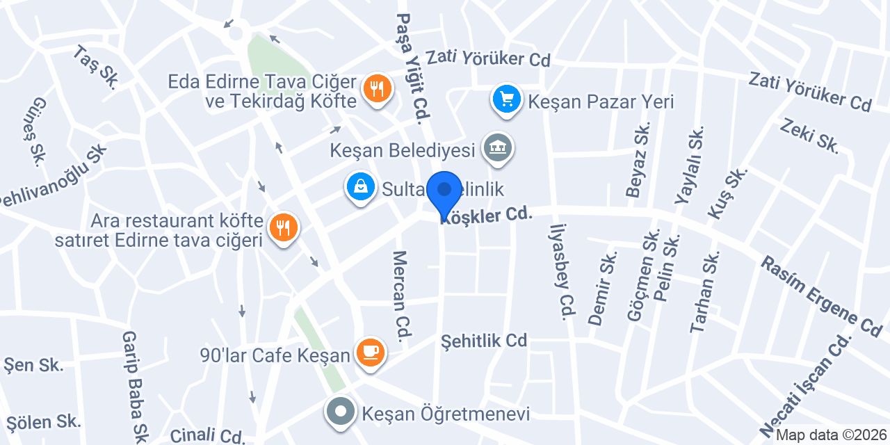 Çetin Elektrik Aydınlatma konumu