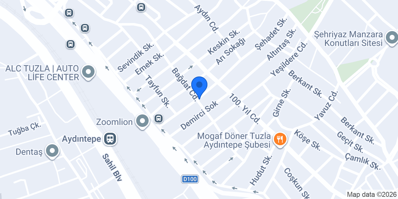 Yakamoz Bayan Kuaförü konumu