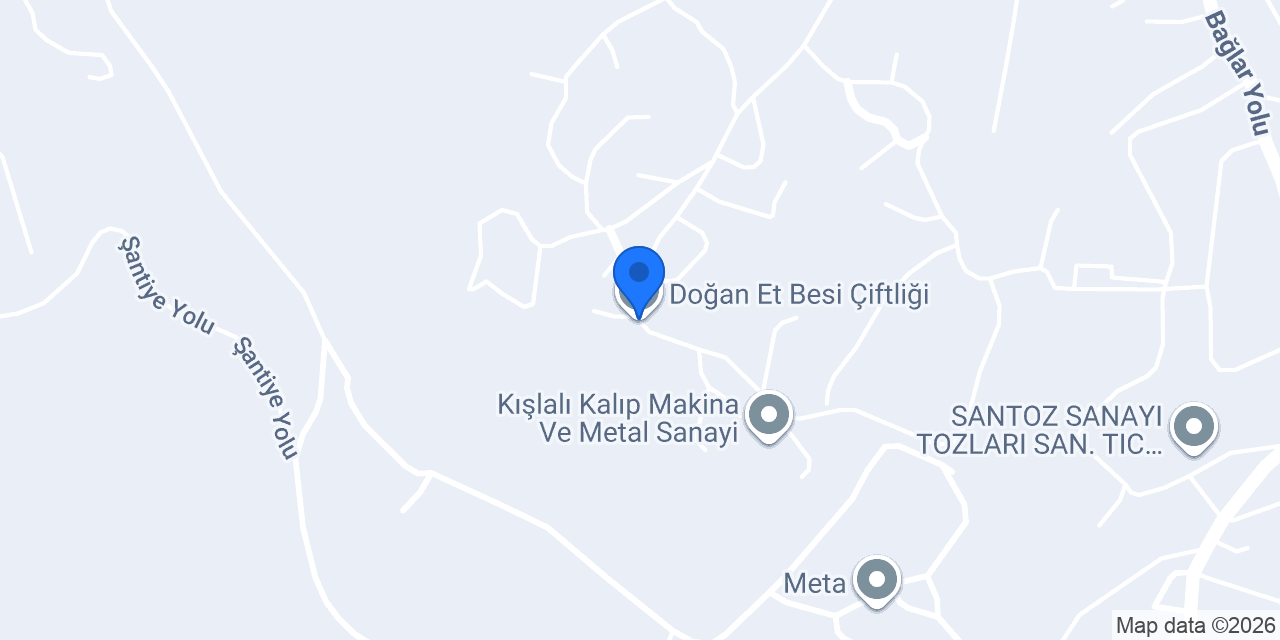 Doğan Et Besi Çiftliği konumu