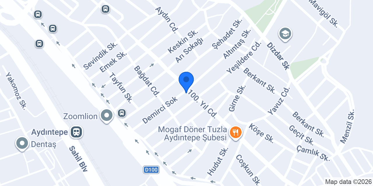 Köşem Pastanesi konumu