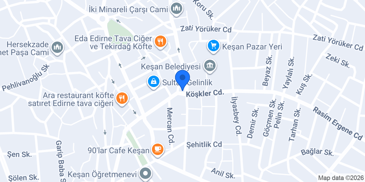 Kaymaz Restaurant konumu