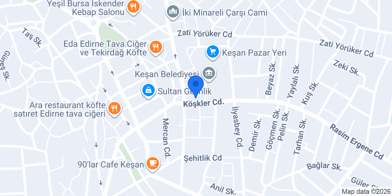 Anadolu Çınar Sigorta konumu