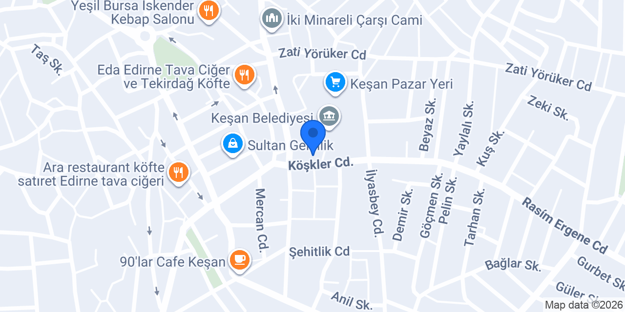 Doğan Büfe konumu