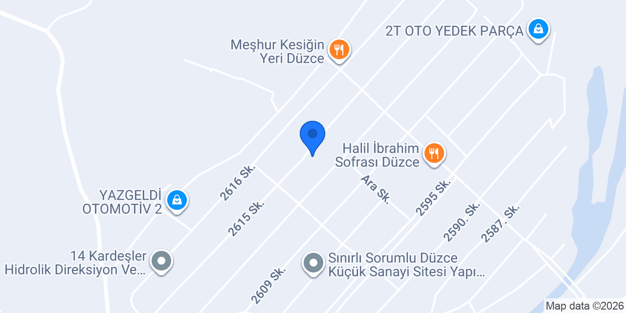 Çatalbaş Dizel - Pompa & Enjektör Servisi konumu