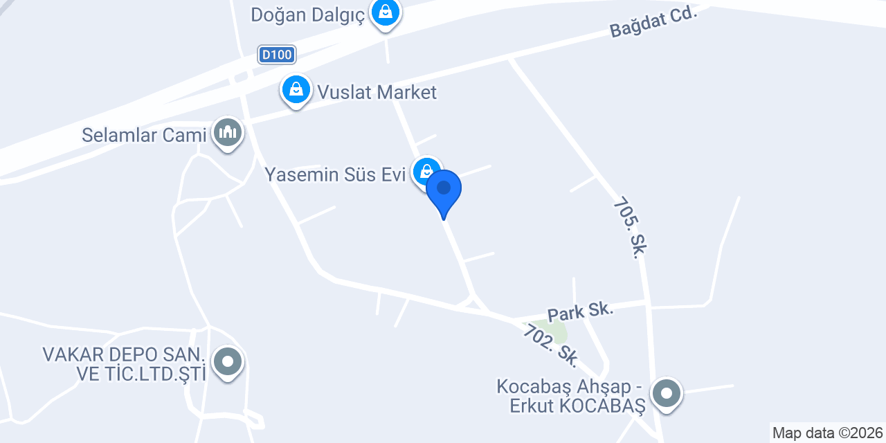 Pak Tekstil konumu
