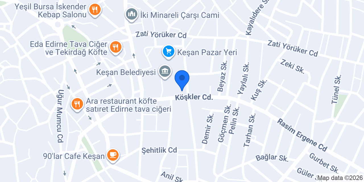 Gaziantep Birbilen konumu
