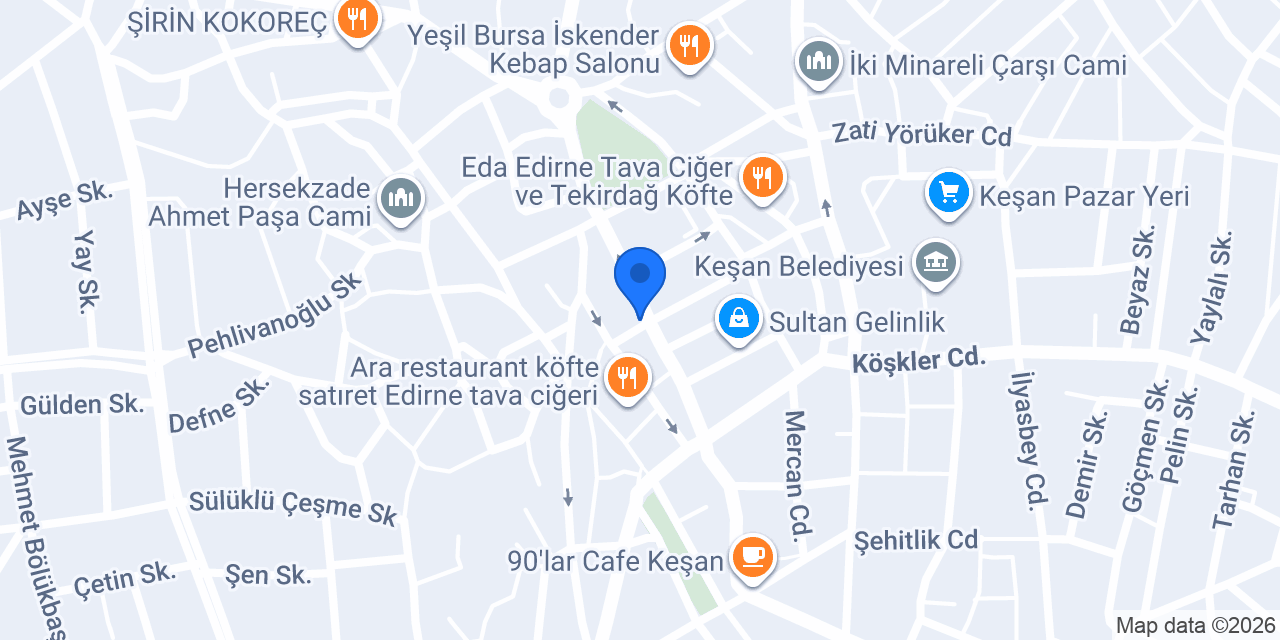 Vereseli Yeni Eczane konumu