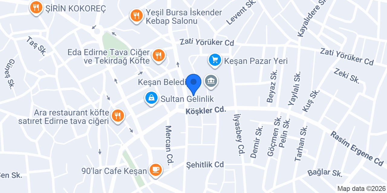 KVK MÜHENDİSLİK konumu