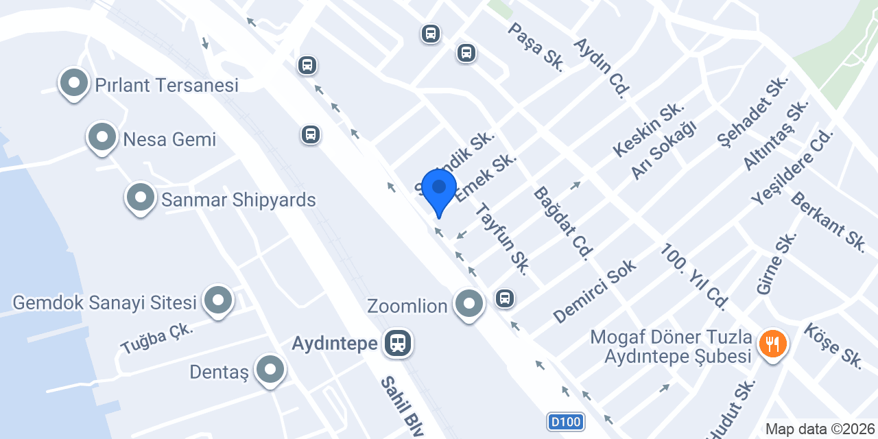 Yılmazlar Yapı Sistemleri konumu
